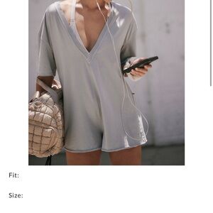 Free People hot shot romper